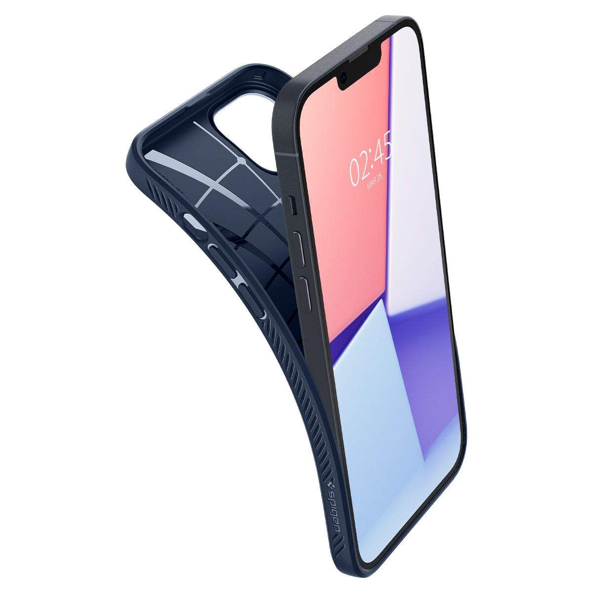 Spigen Liquid Air, navy blue - iPhone 14 Plus (7)