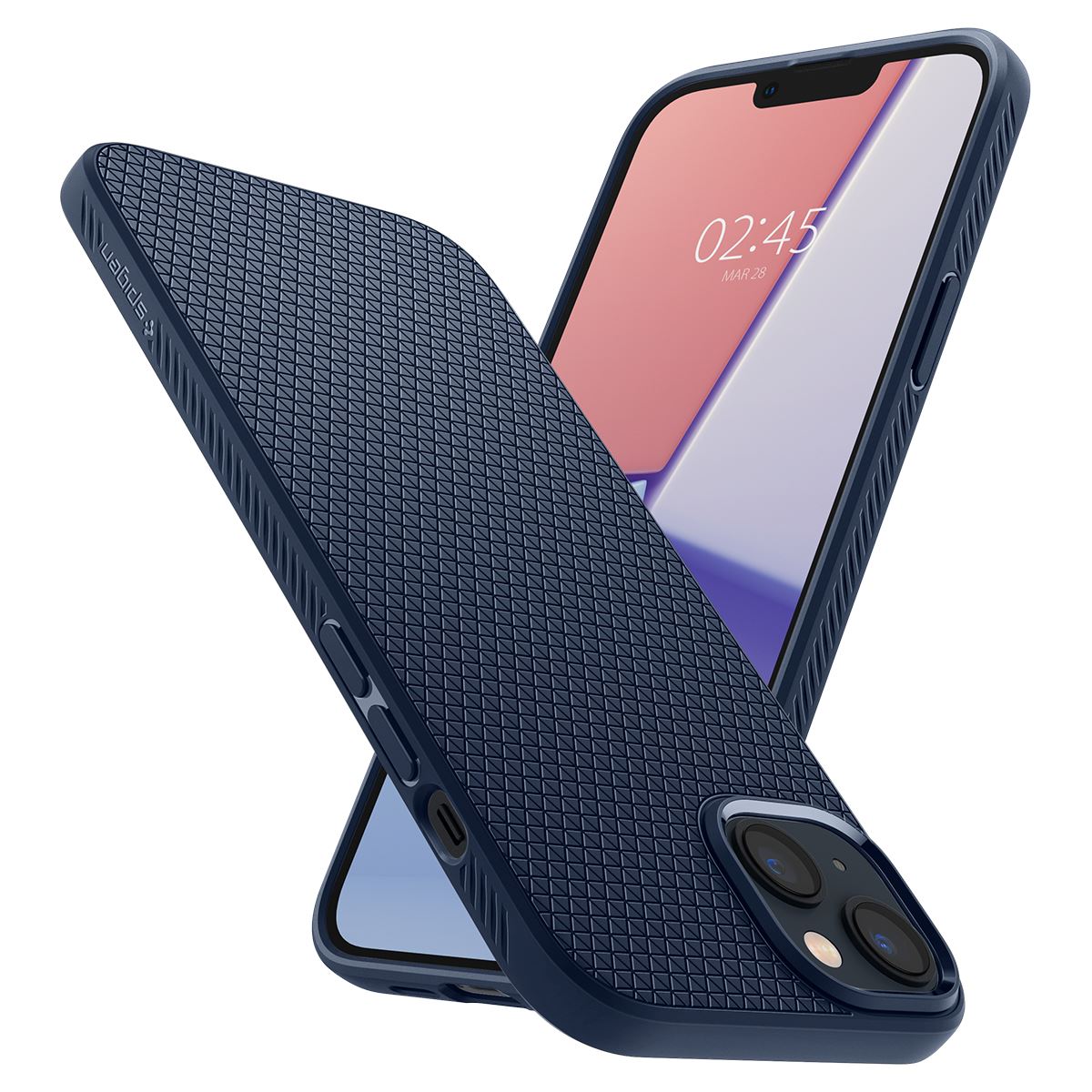 Spigen Liquid Air, navy blue - iPhone 14 Plus (9)