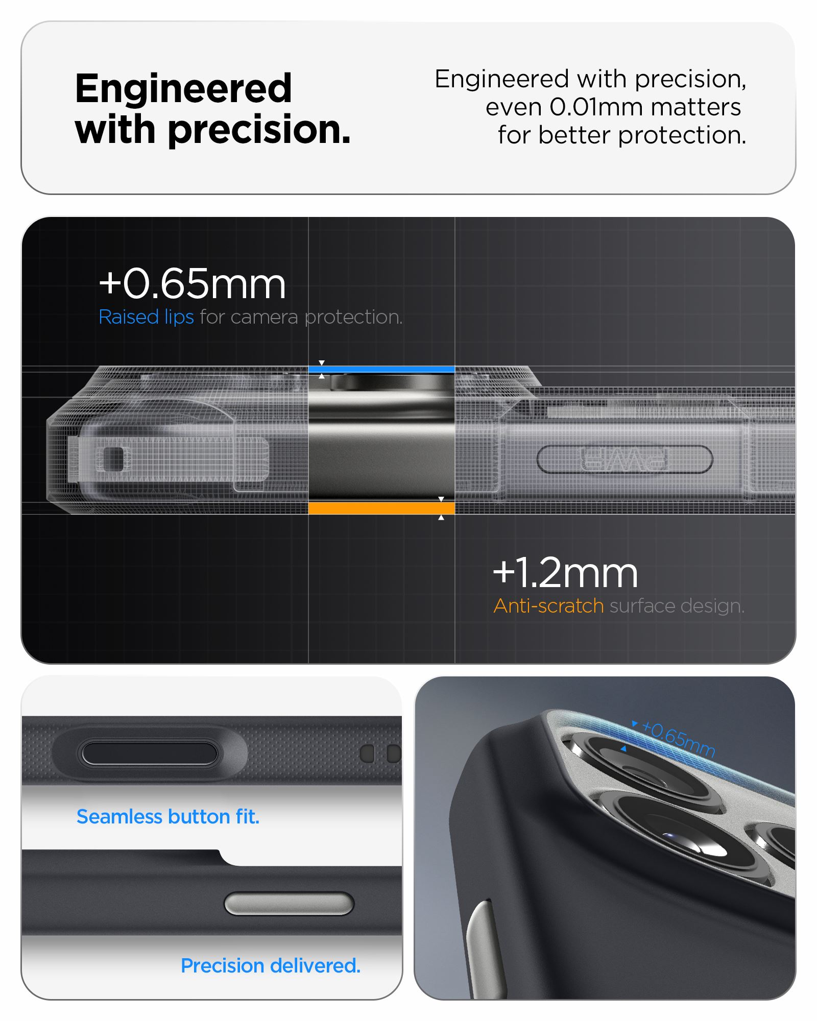 Spigen Nano Pop MagSafe, black sesame - iPhone 17 Pro (13)