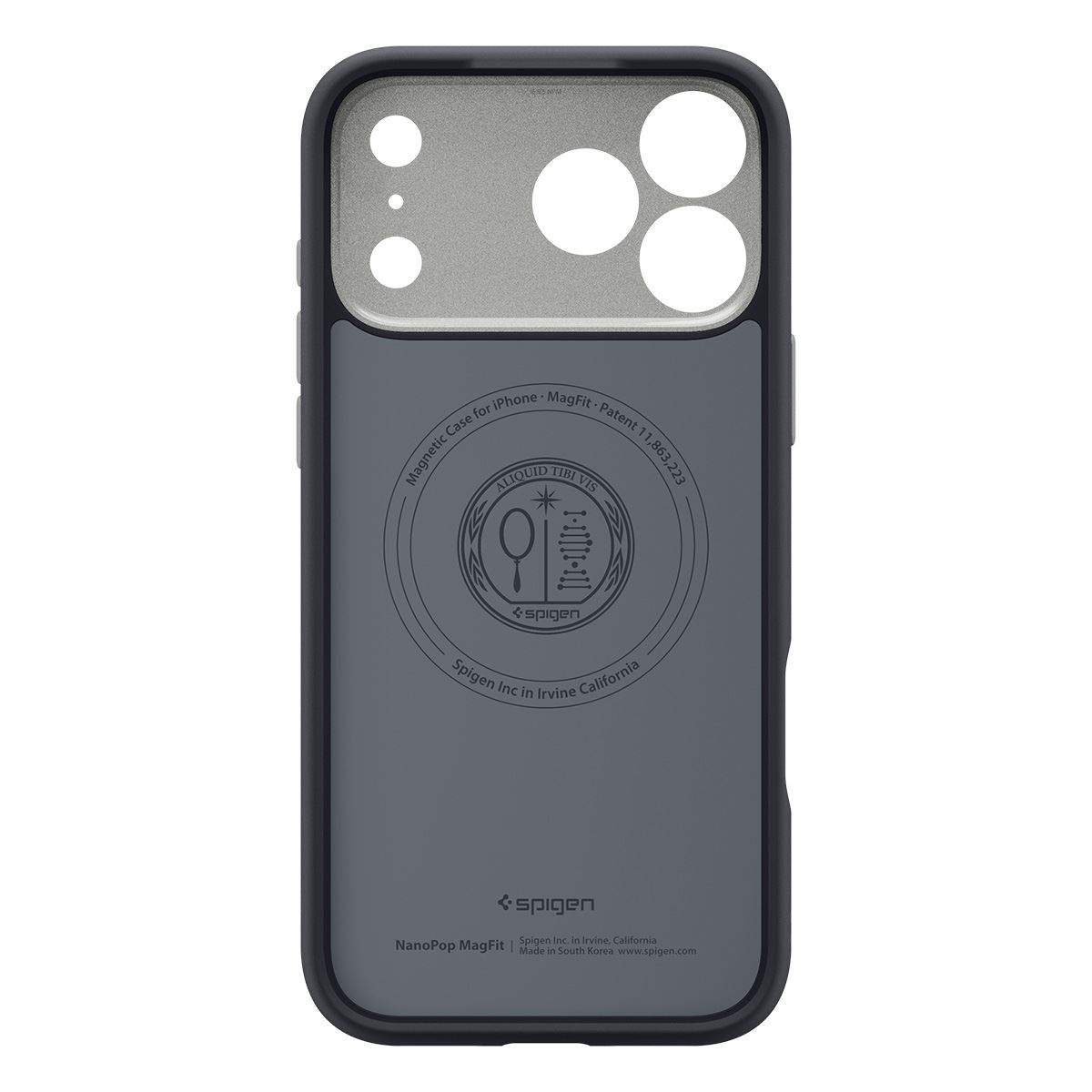 Spigen Nano Pop MagSafe, black sesame - iPhone 17 Pro (3)