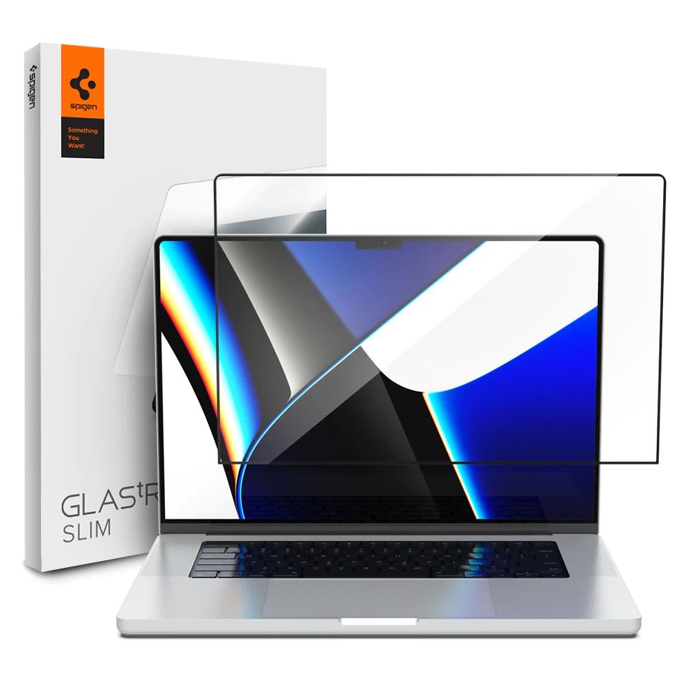 Spigen Glas.tR Slim 1 Pack - MacBook Pro 14 M4 2024/M3 2023/M2 2023/M1 2021