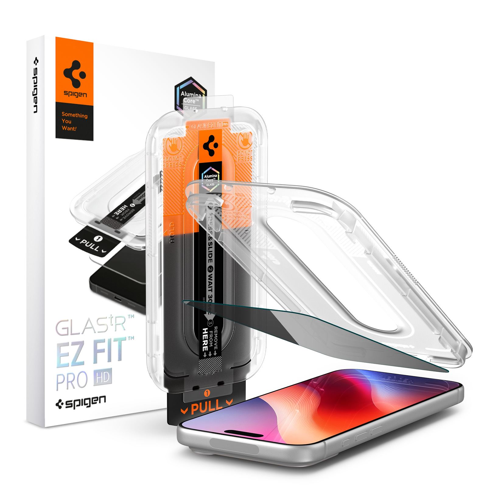 Spigen Glass tR EZ Fit Pro HD (Privacy) 1 Pack - iPhone 18 Pro (1)