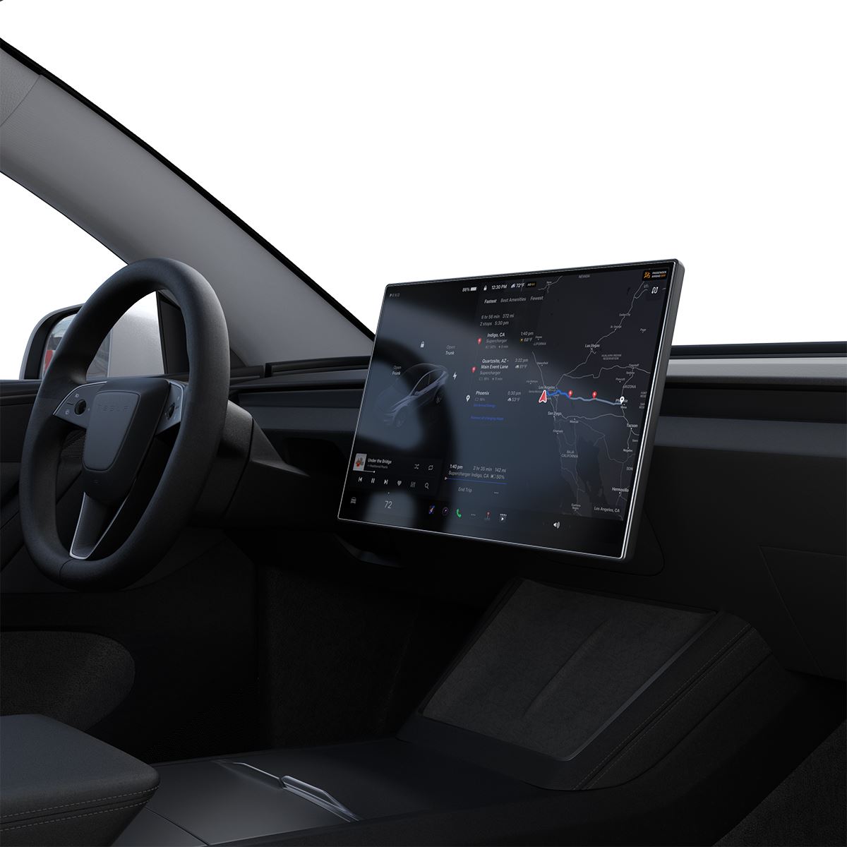 Spigen Tesla EZ Fit Anti Glare Matte FC, black - Tesla Model Y L 2026 (6)