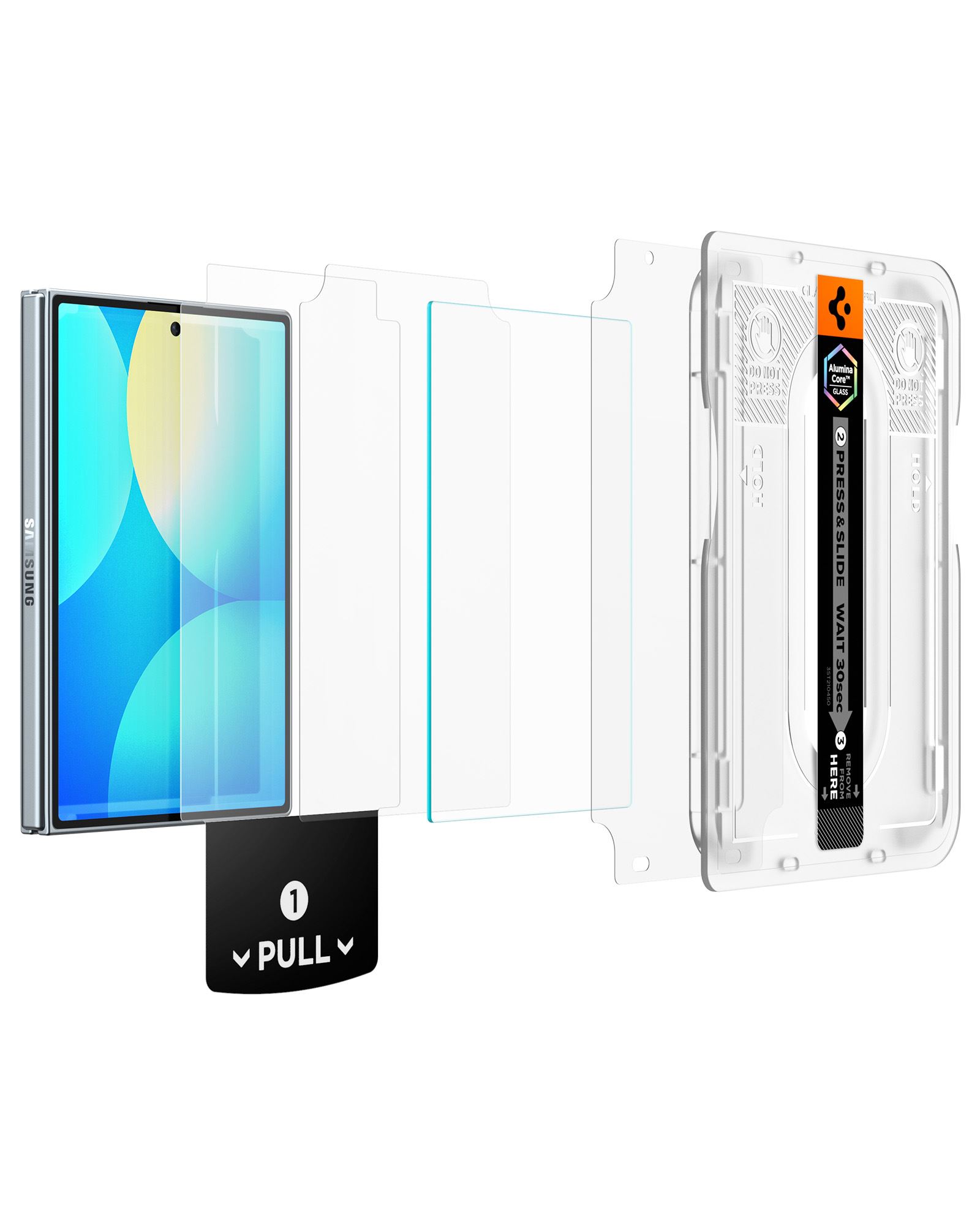 Spigen Glass tR EZ Fit Pro HD 1 Pack - Samsung Galaxy Z Fold8 (9)