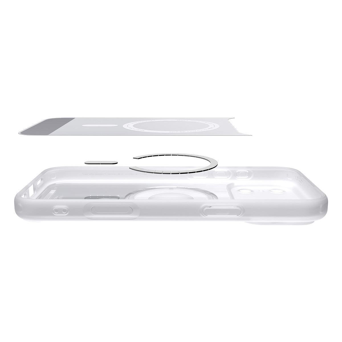 Spigen Ultra Hybrid MagSafe, classic silver - iPhone 17 Pro Max (7)