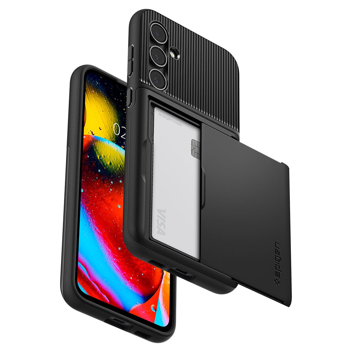 Spigen Slim Armor CS, black - Samsung Galaxy S23 FE (10)