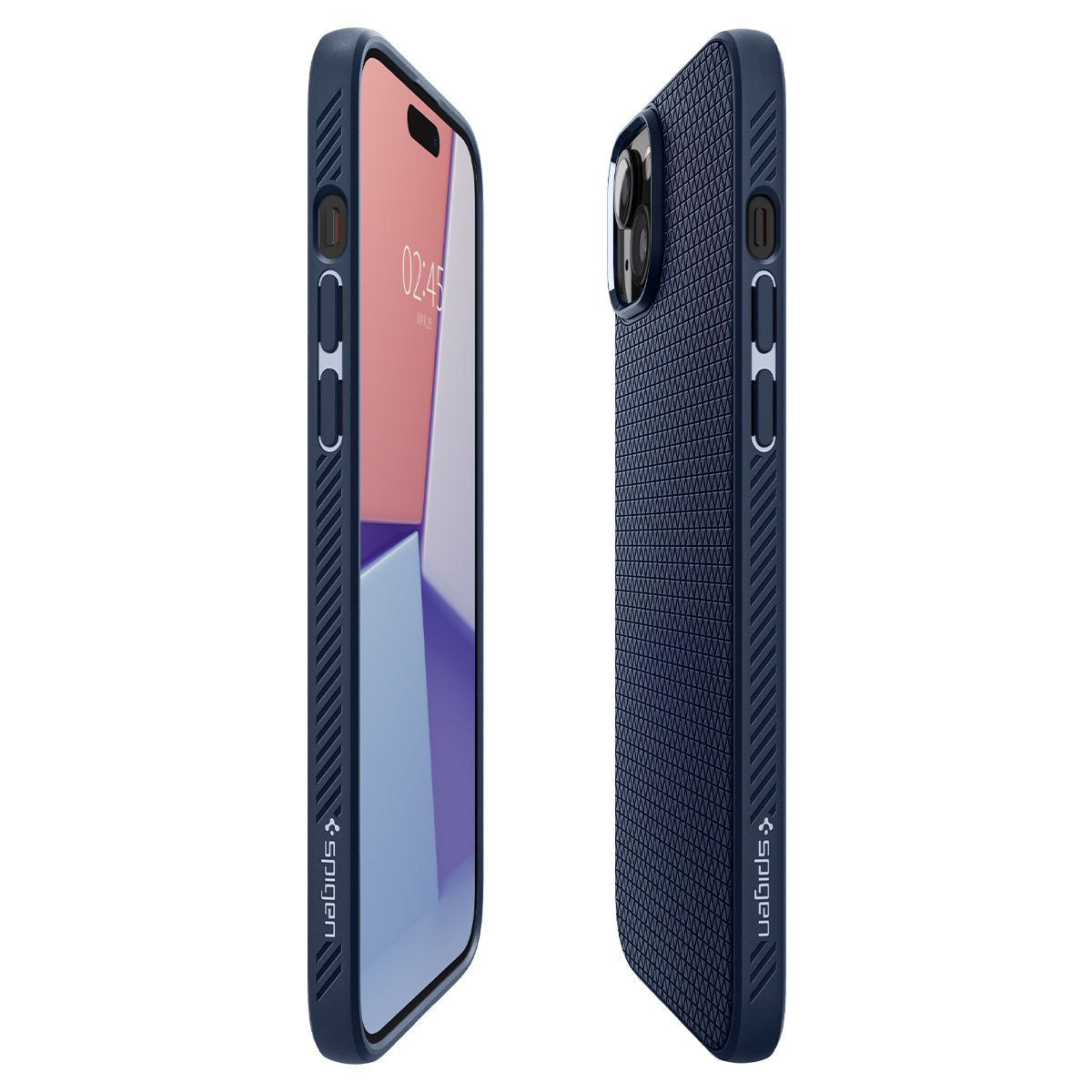 Spigen Liquid Air, navy blue - iPhone 15 (10)