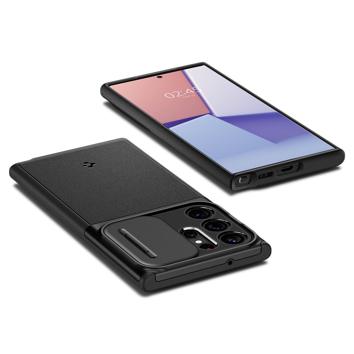 Spigen Optik Armor, black - Samsung Galaxy S23 Ultra (10)