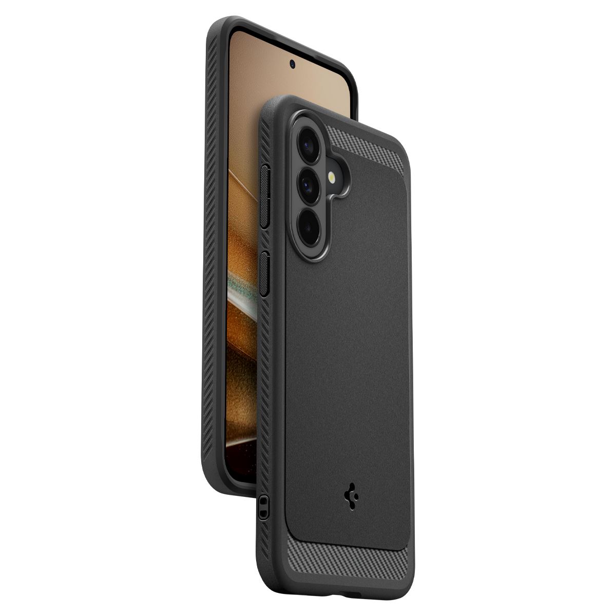 Spigen Rugged Armor, matte black - Samsung Galaxy A37 5G (9)