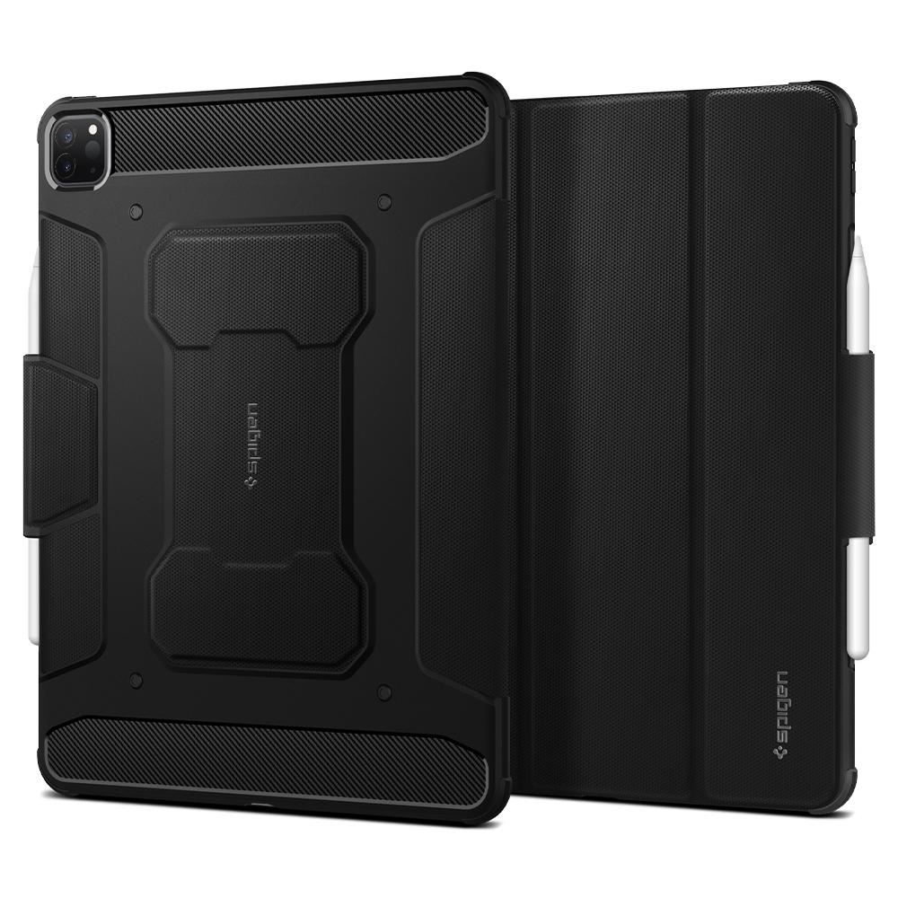 Spigen Rugged Armor Pro, black - iPad Pro 12.9" (2022/2021) (2)