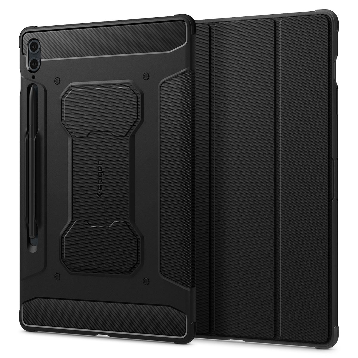 Spigen Rugged Armor Pro, black - Samsung Galaxy Tab S9 FE+ 2023 (2)
