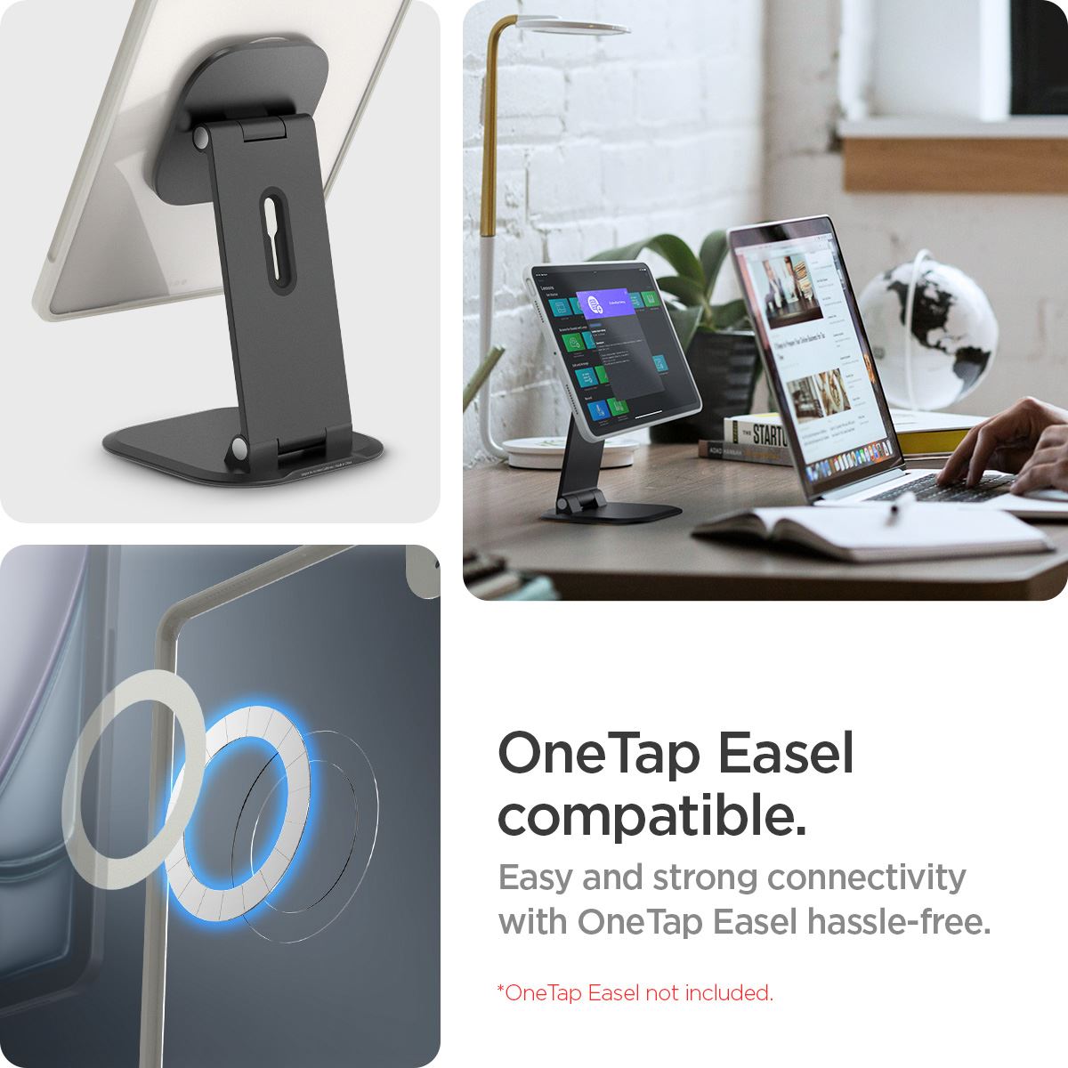Spigen Air Skin Pro Onetap, gray - iPad Air 13" 2024/2025 (11)