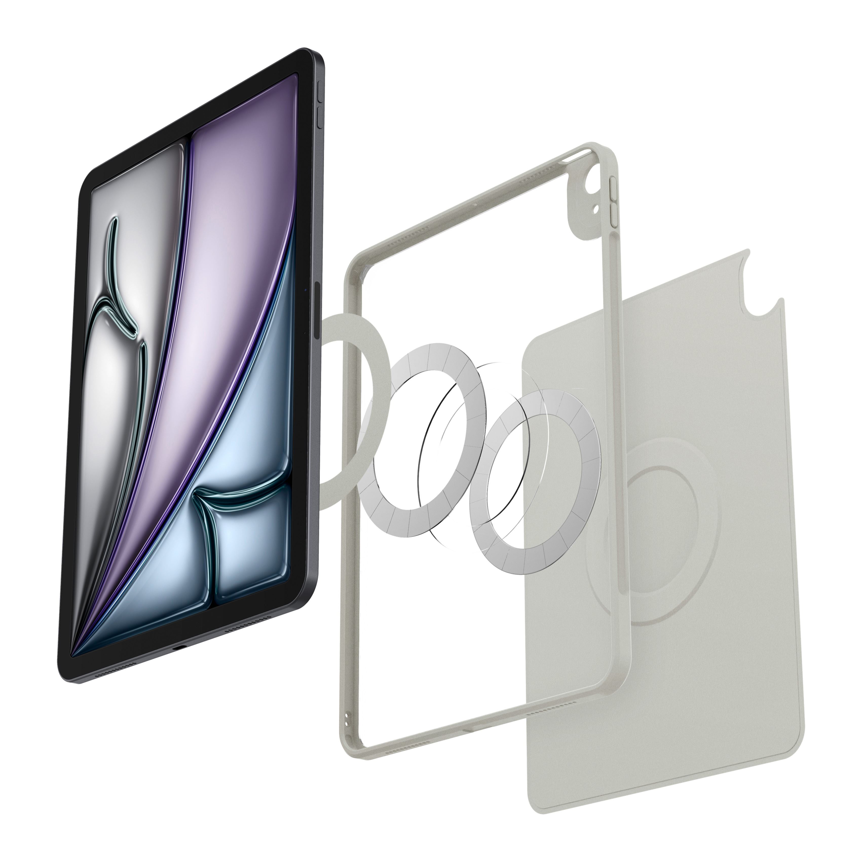Spigen Air Skin Pro Onetap, gray - iPad Air 13" 2024/2025 (3)