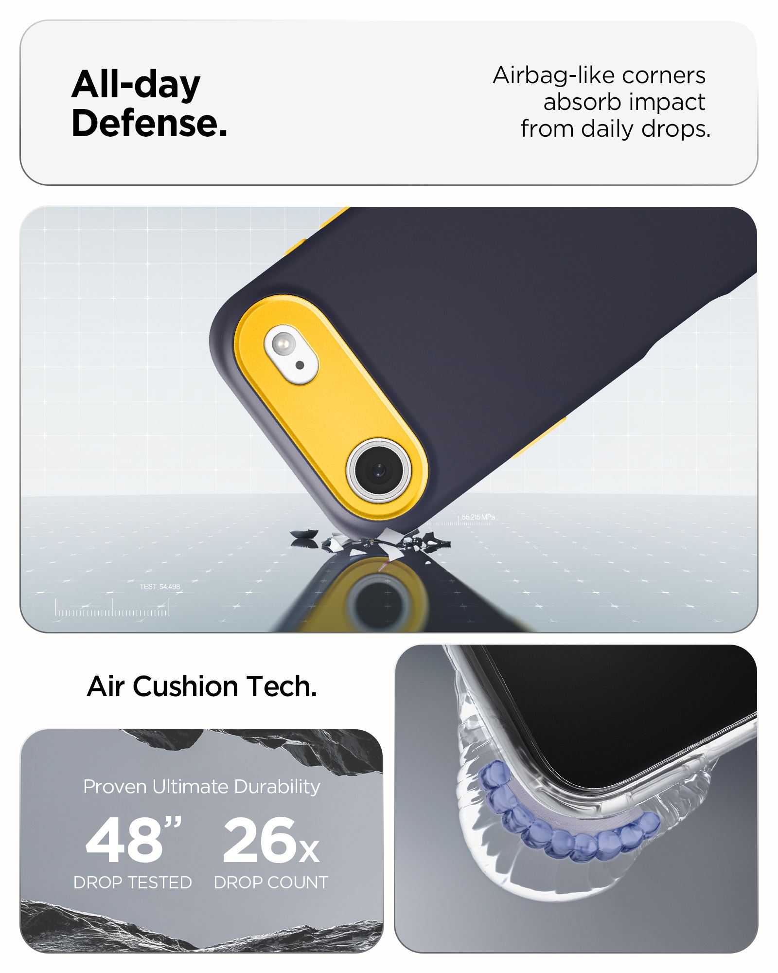 Spigen Nano Pop MagSafe, blueberry navy - iPhone Air (17)