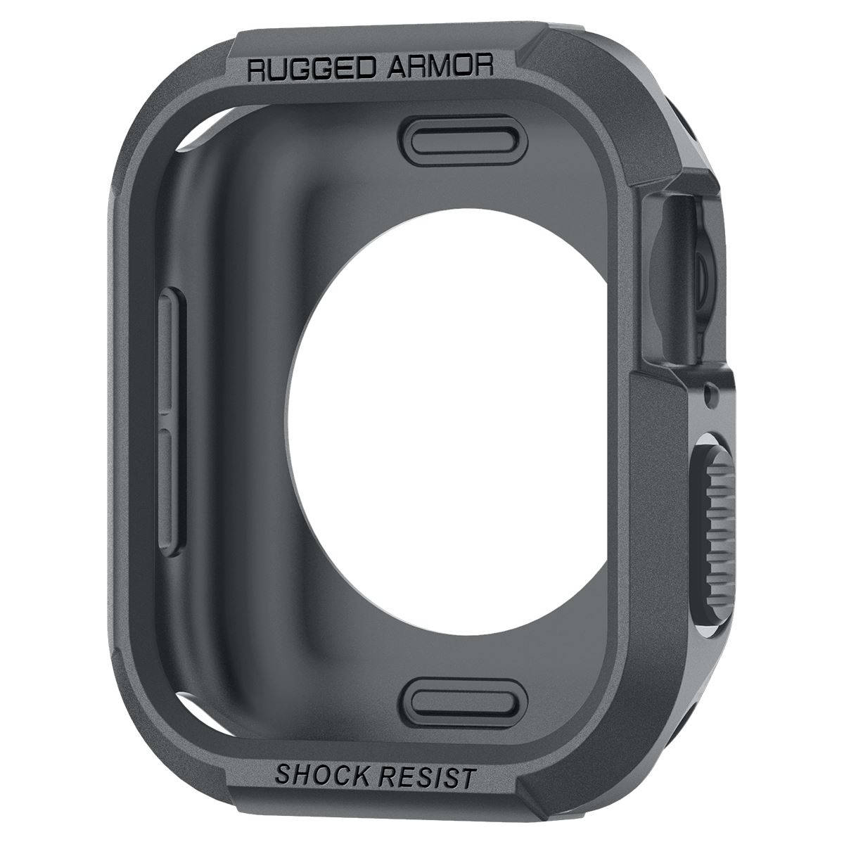 Spigen Rugged Armor, dark gray - Apple Watch 45mm/44mm (10)