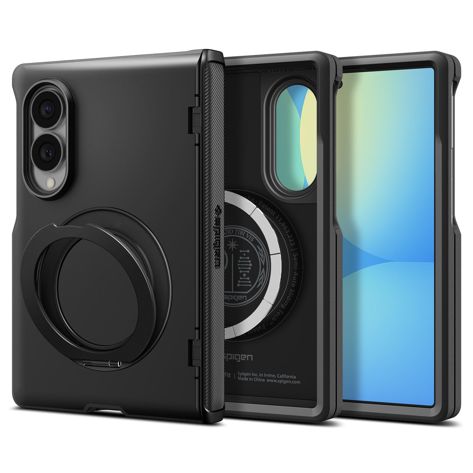Spigen Slim Armor Pro S MagSafe, black - Samsung Galaxy Z Fold8