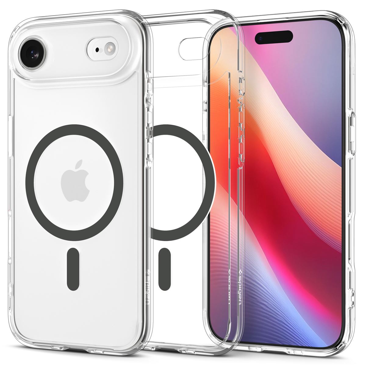 Spigen Ultra Hybrid MagSafe, clear graphite - iPhone Air (1)