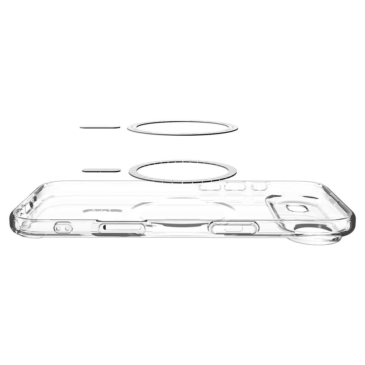 Spigen Ultra Hybrid MagSafe, clear graphite - iPhone Air (7)