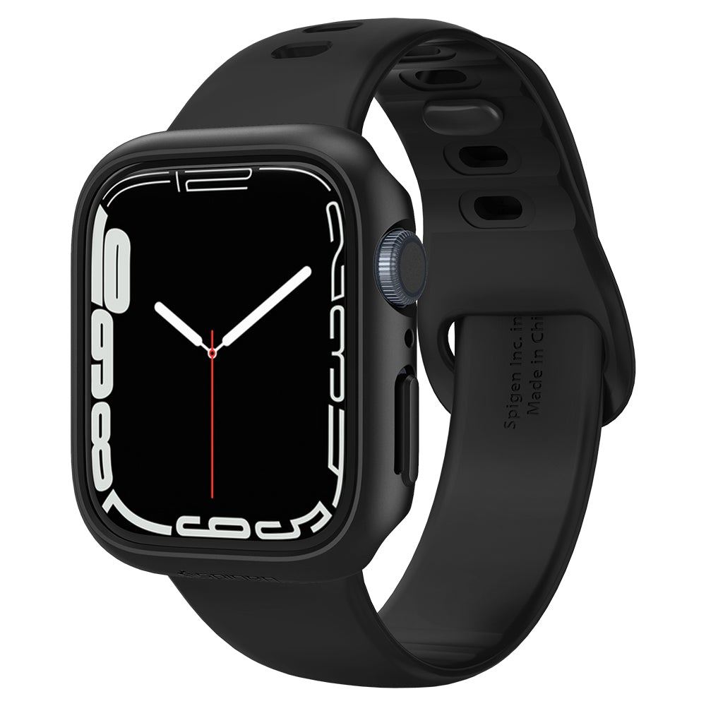 Spigen Thin Fit, black - Apple Watch 9/8/7 41mm (2)