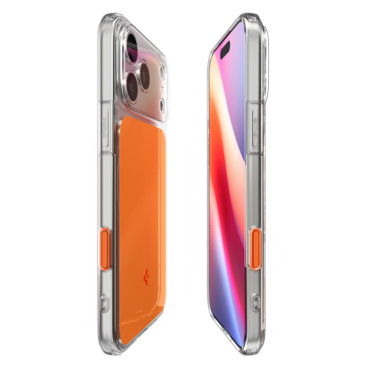 Spigen Ultra Hybrid T MagSafe, glossy orange - iPhone 17 Pro (6)