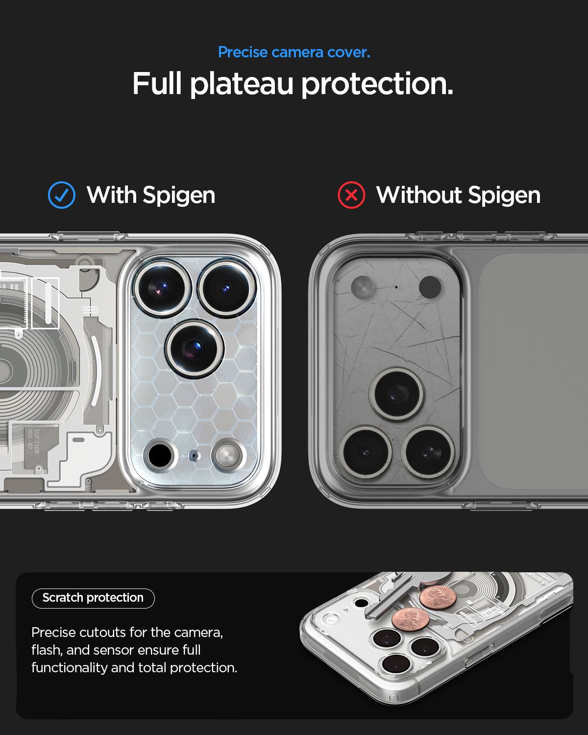 Spigen Ultra Hybrid MagSafe, zero one natural titanium - iPhone 18 Pro/17 Pro (16)