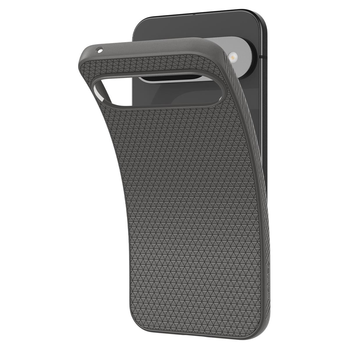 Spigen Liquid Air, marble gray - Google Pixel 9 Pro/Pixel 9 (7)