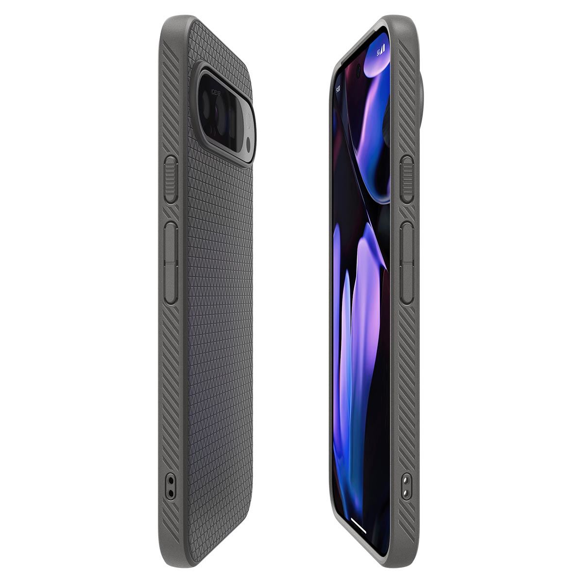 Spigen Liquid Air, marble gray - Google Pixel 9 Pro/Pixel 9 (8)
