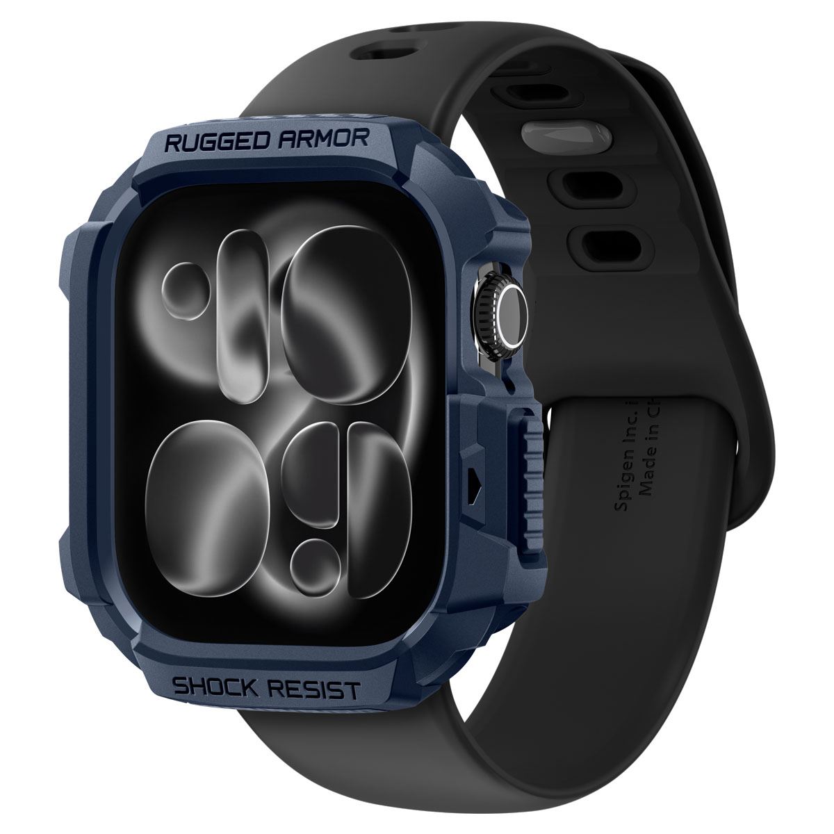 Spigen Rugged Armor 2, navy blue - Apple Watch 11 42mm (1)