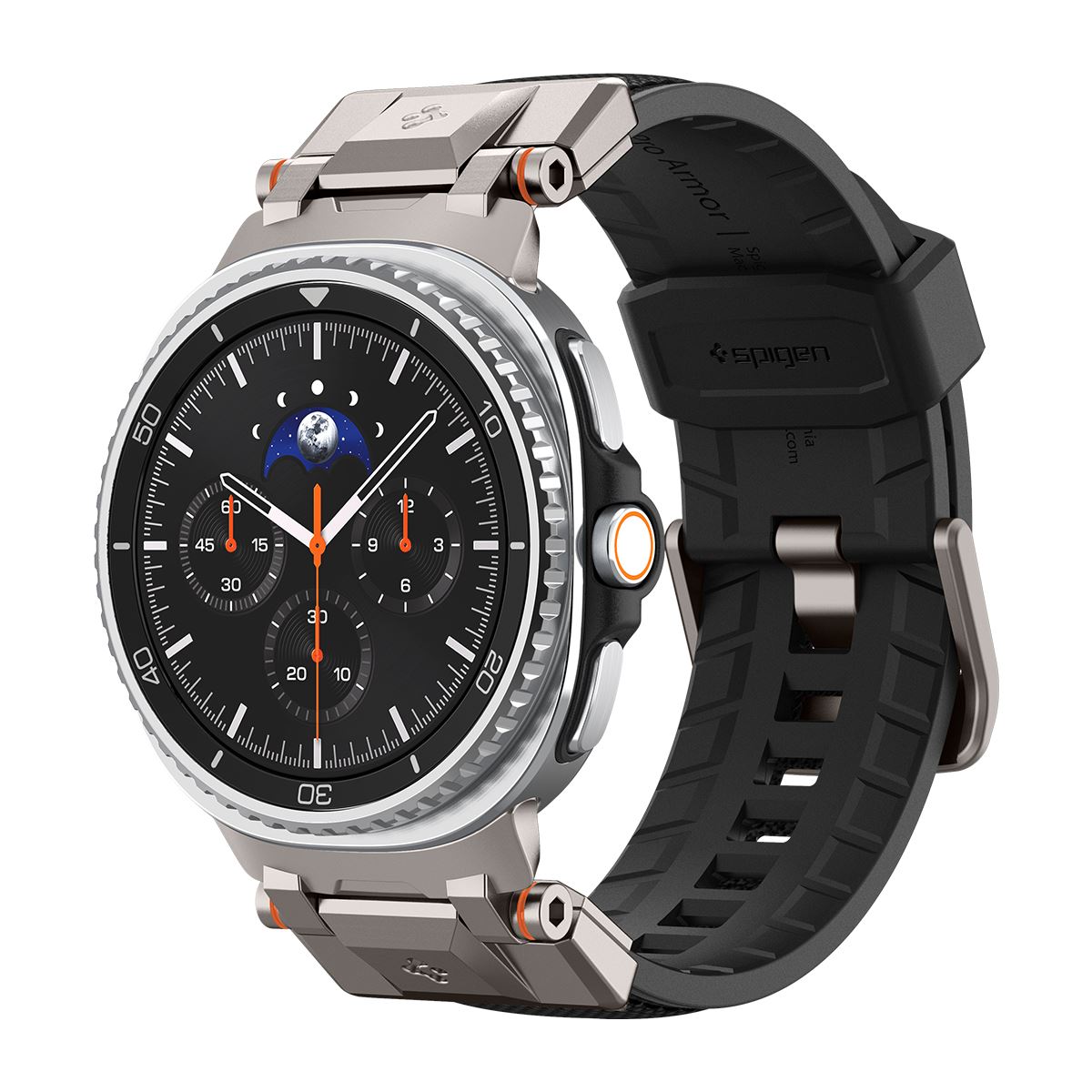 Spigen DuraPro Armor, black - Samsung Galaxy Watch 8 46mm/44mm/40mm