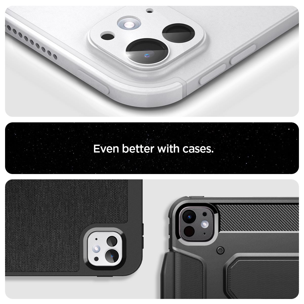 Spigen Glass tR EZ Fit Optik Metal 1 Pack, silver - iPad Pro 13" 2024 / iPad Pro 11" 2024 (11)