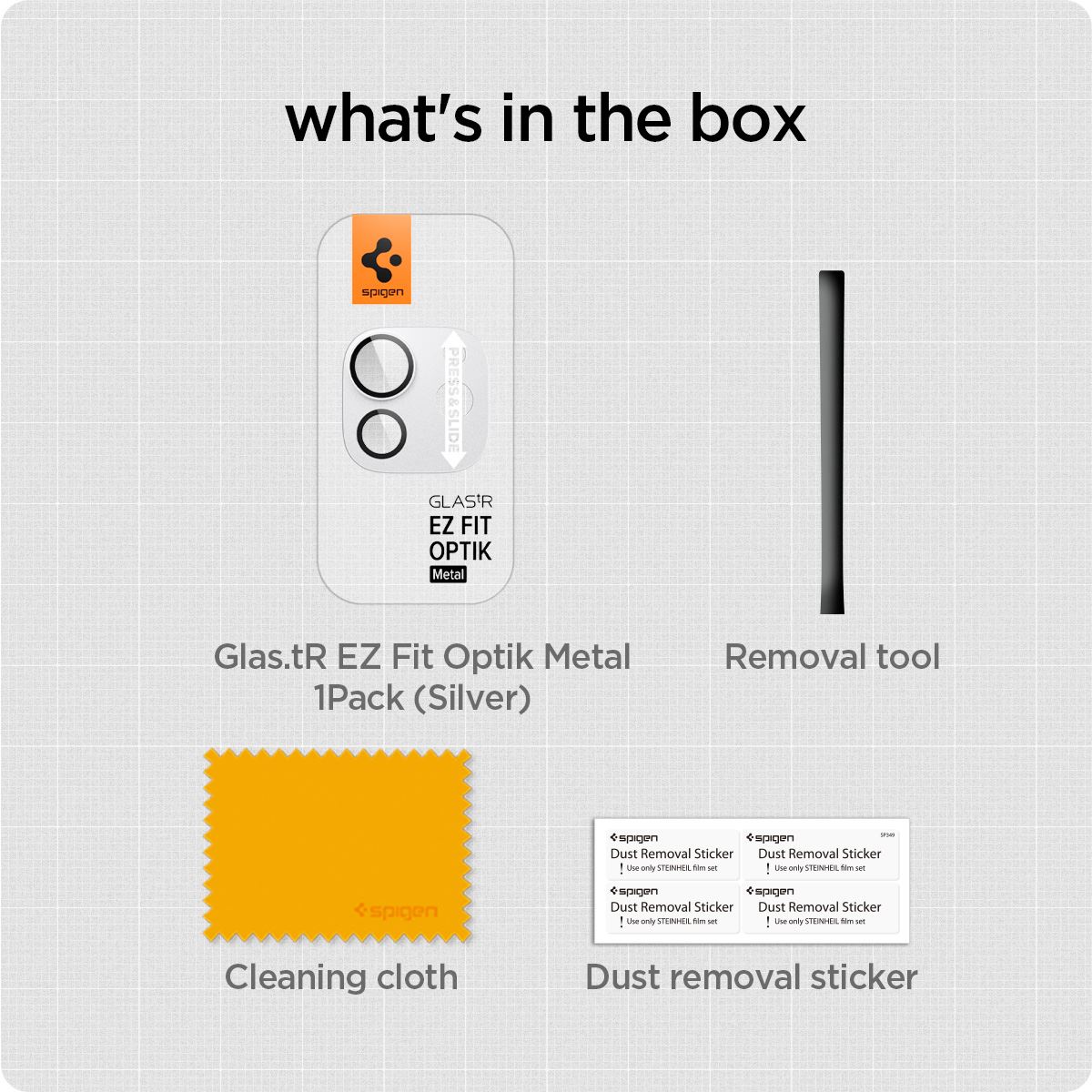 Spigen Glass tR EZ Fit Optik Metal 1 Pack, silver - iPad Pro 13" 2024 / iPad Pro 11" 2024 (12)
