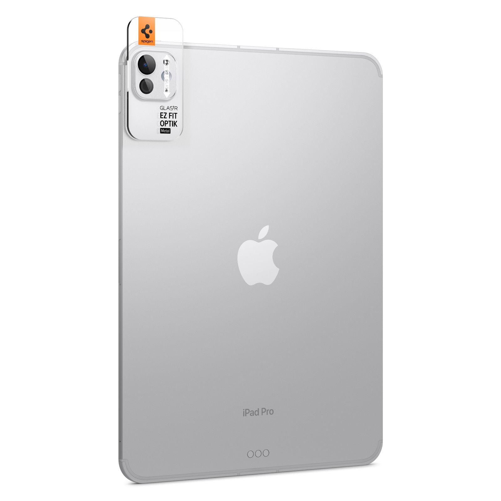 Spigen Glass tR EZ Fit Optik Metal 1 Pack, silver - iPad Pro 13" 2024 / iPad Pro 11" 2024 (2)