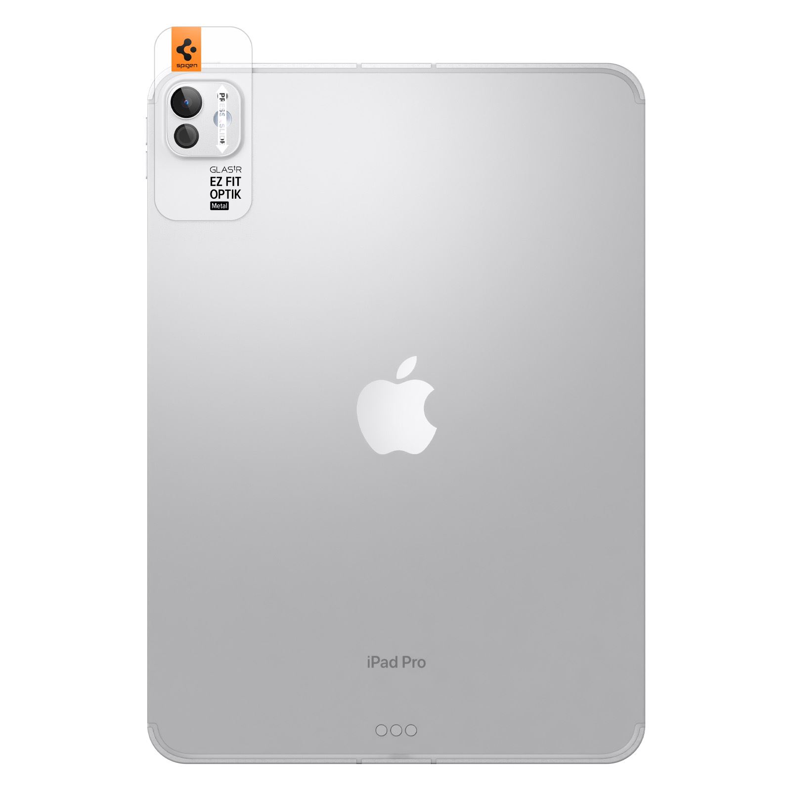 Spigen Glass tR EZ Fit Optik Metal 1 Pack, silver - iPad Pro 13" 2024 / iPad Pro 11" 2024 (3)