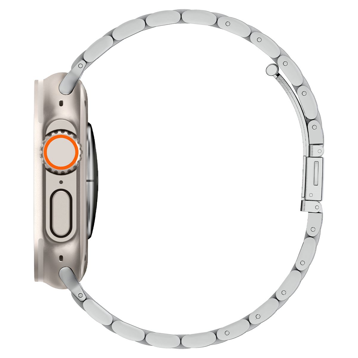 Spigen Modern Fit 316L Band, silver - Apple Watch 49mm/46mm/45mm/44mm/42mm (4)