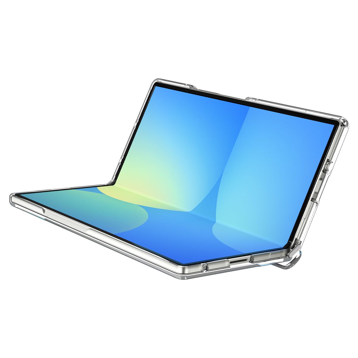 Spigen Ultra Hybrid Pro MagSafe, clear white - Samsung Galaxy Z Fold7 (11)