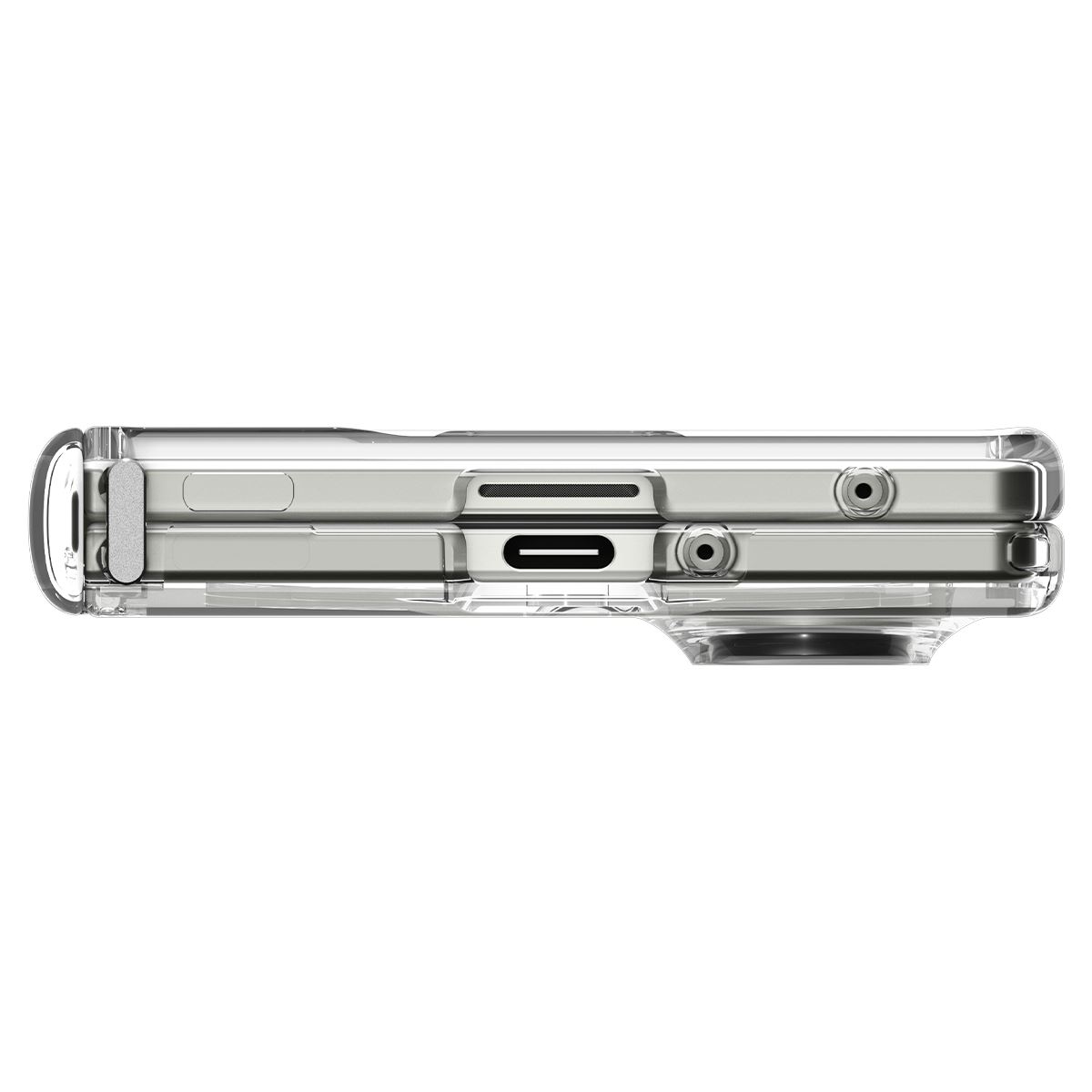 Spigen Ultra Hybrid Pro MagSafe, clear white - Samsung Galaxy Z Fold7 (9)