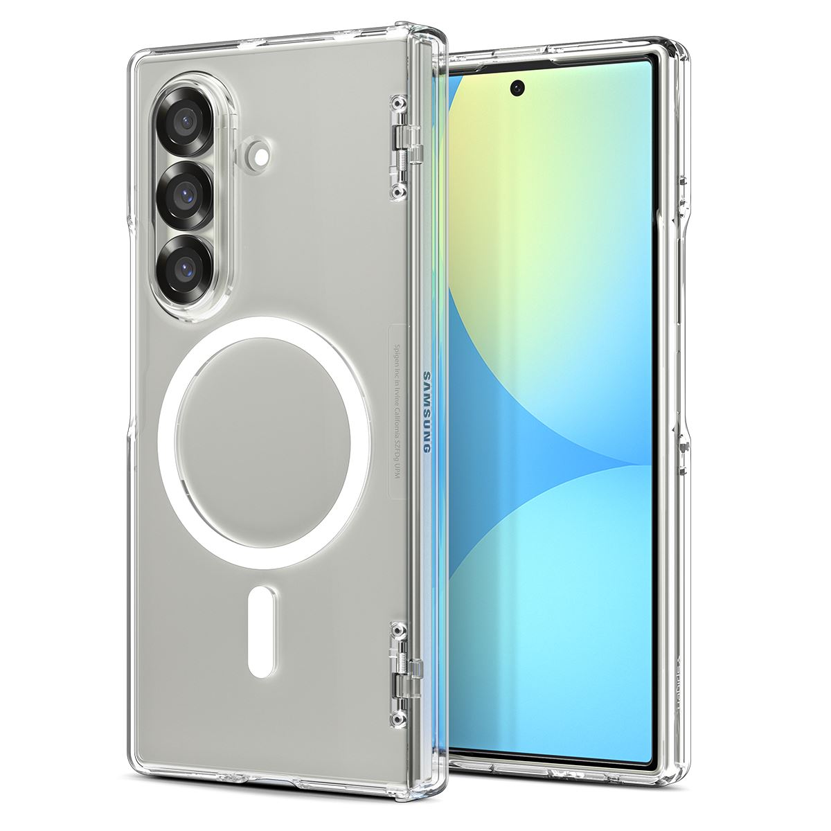 Spigen Ultra Hybrid Pro MagSafe, clear white - Samsung Galaxy Z Fold7