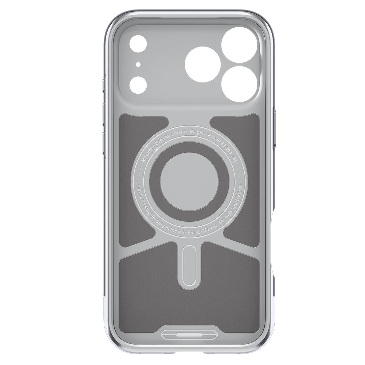 Spigen Classic C1 MagSafe, graphite - iPhone 17 Pro Max (3)