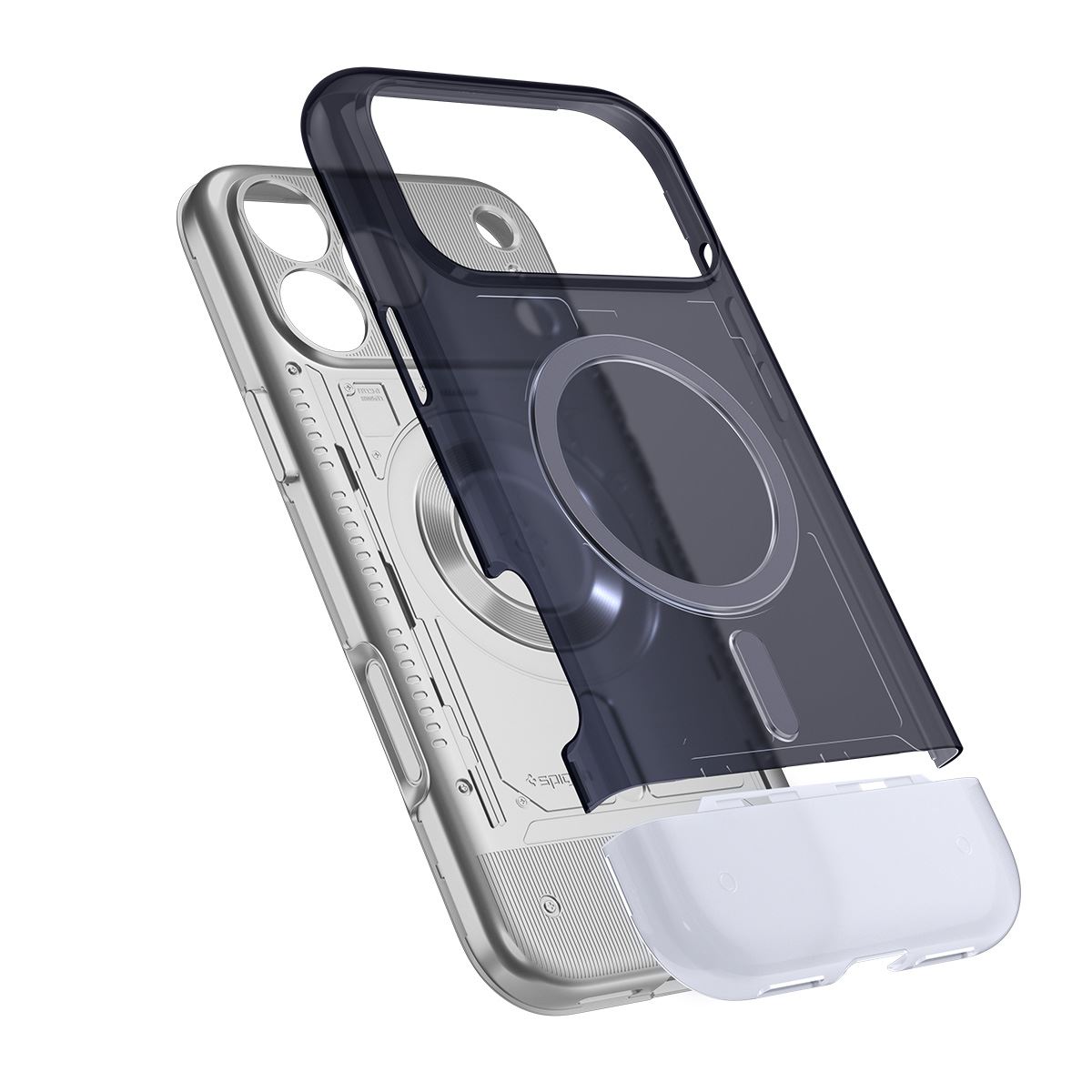 Spigen Classic C1 MagSafe, graphite - iPhone 17 Pro Max (6)