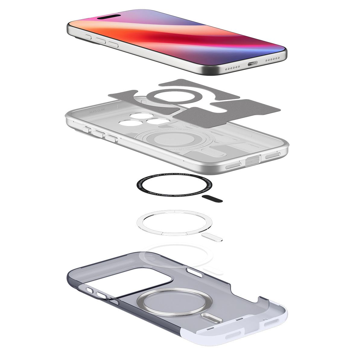 Spigen Classic C1 MagSafe, graphite - iPhone 17 Pro Max (8)