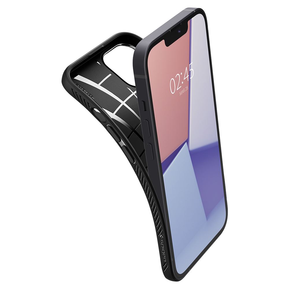 Spigen Liquid Air, matte black - iPhone 13 (6)