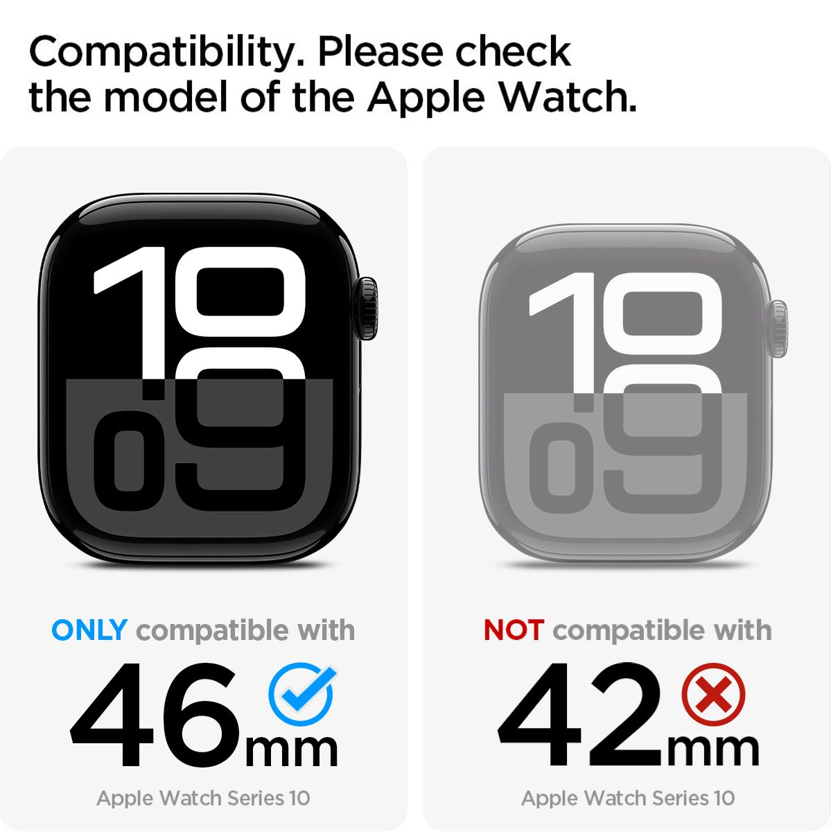 Spigen Liquid Air Pro, gray - Apple Watch 11/10 46mm (12)