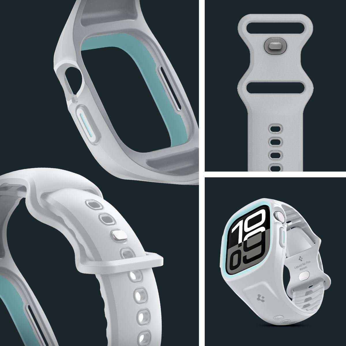 Spigen Liquid Air Pro, gray - Apple Watch 11/10 46mm (13)