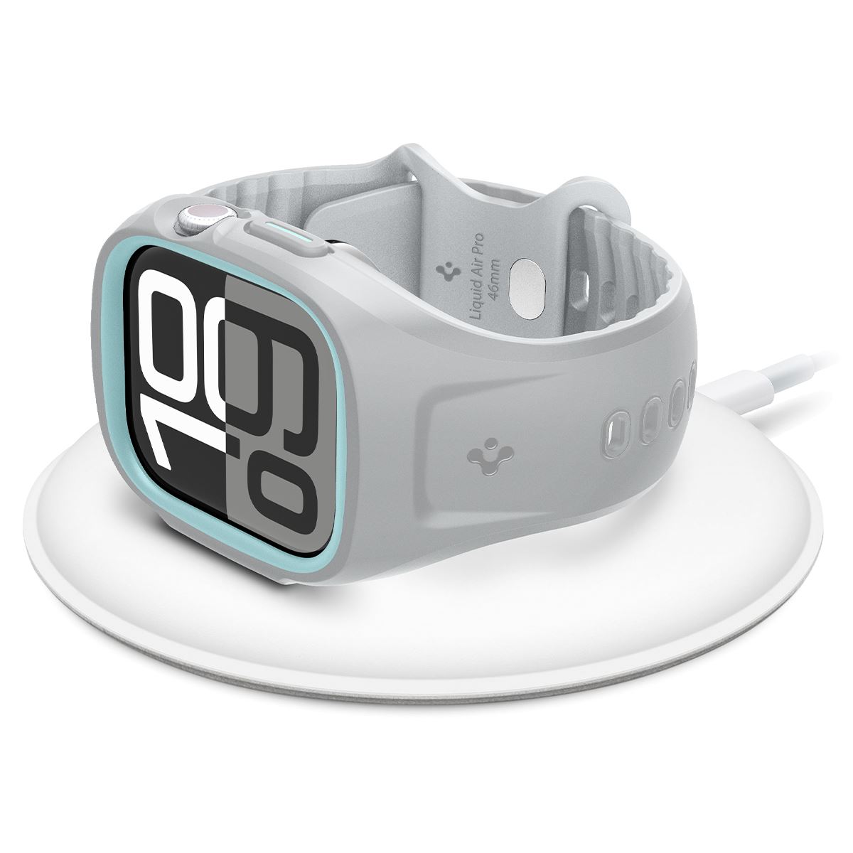 Spigen Liquid Air Pro, gray - Apple Watch 11/10 46mm (7)