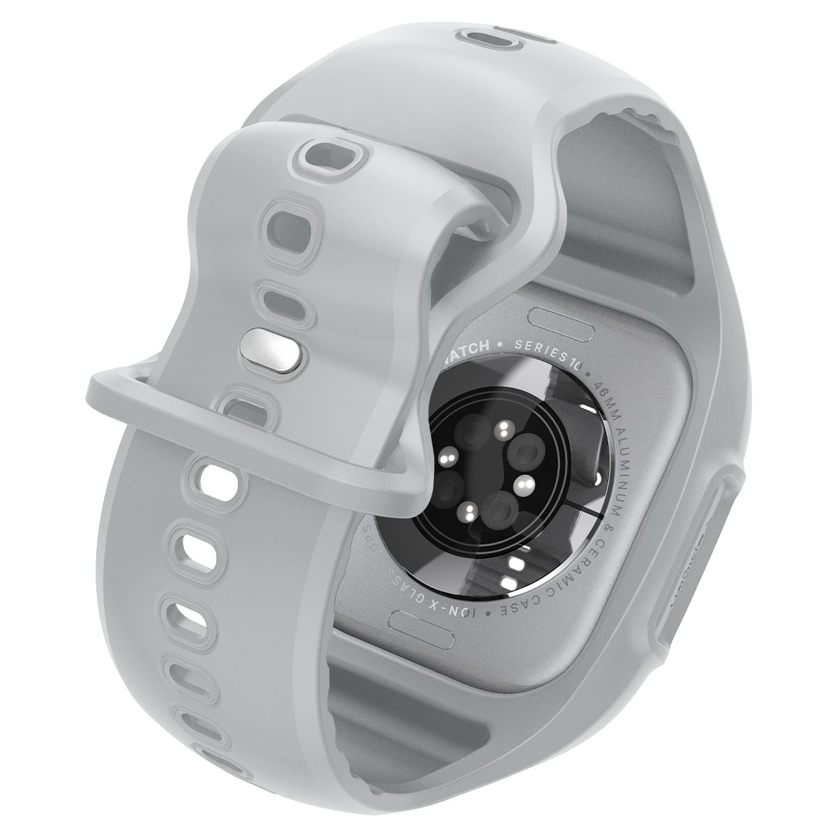 Spigen Liquid Air Pro, gray - Apple Watch 11/10 46mm (9)