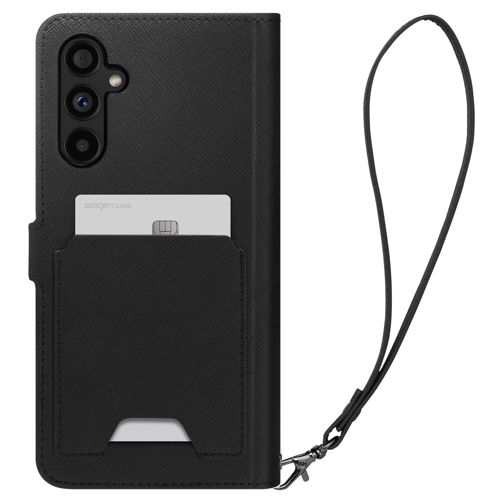 Spigen Wallet S Plus, black - Samsung Galaxy A54 5G (4)