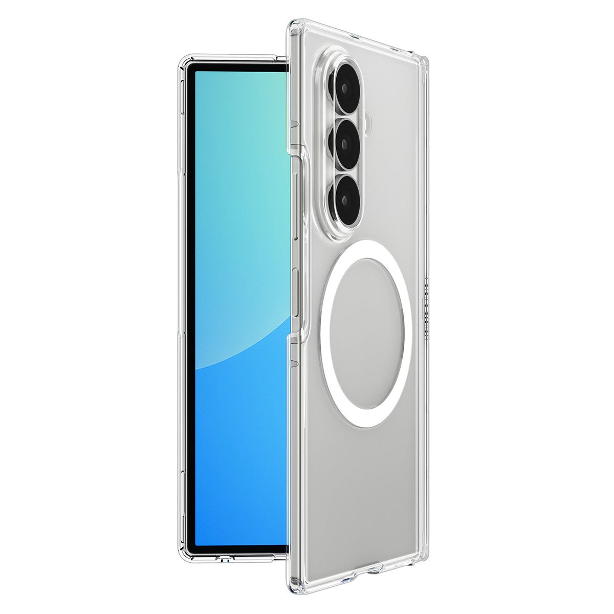 Spigen Ultra Hybrid Pro MagSafe, clear white - Samsung Galaxy Z Fold8 Ultra (3)
