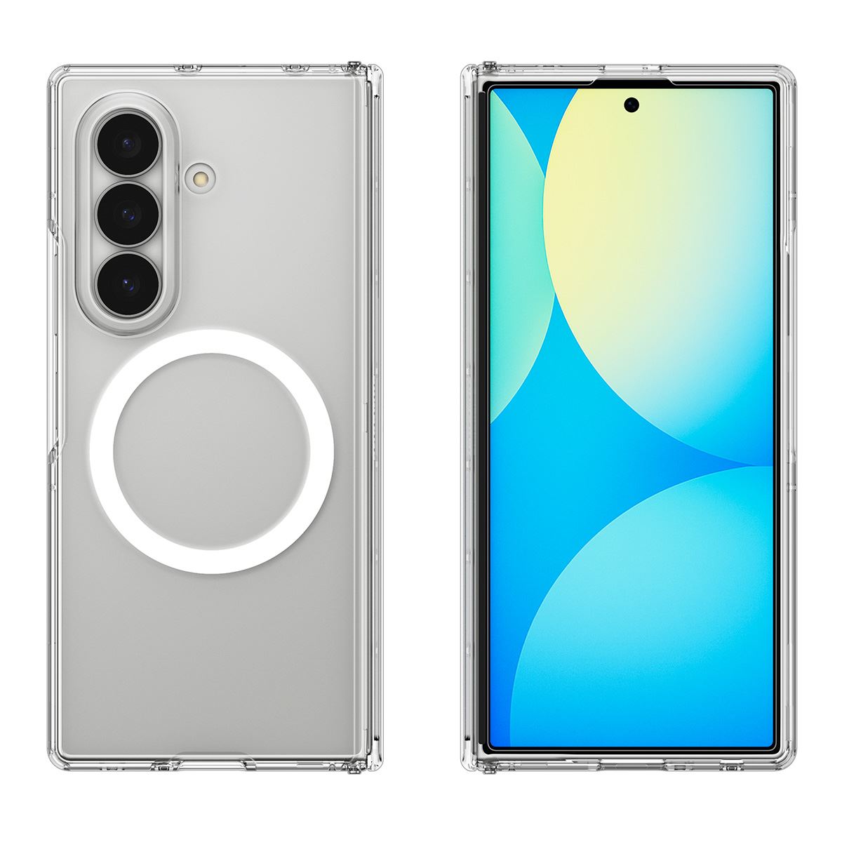 Spigen Ultra Hybrid Pro MagSafe, clear white - Samsung Galaxy Z Fold8 Ultra (4)