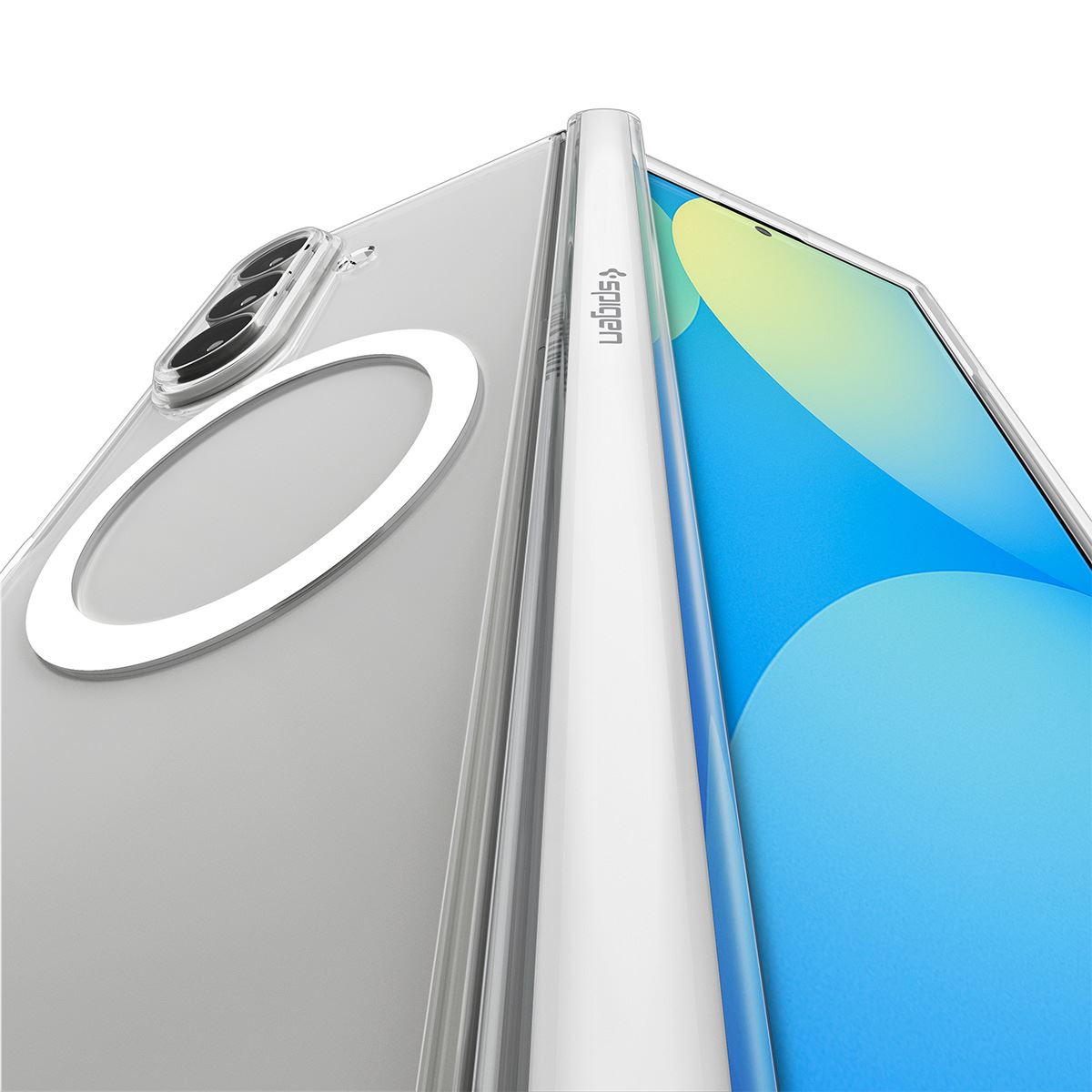 Spigen Ultra Hybrid Pro MagSafe, clear white - Samsung Galaxy Z Fold8 Ultra (9)