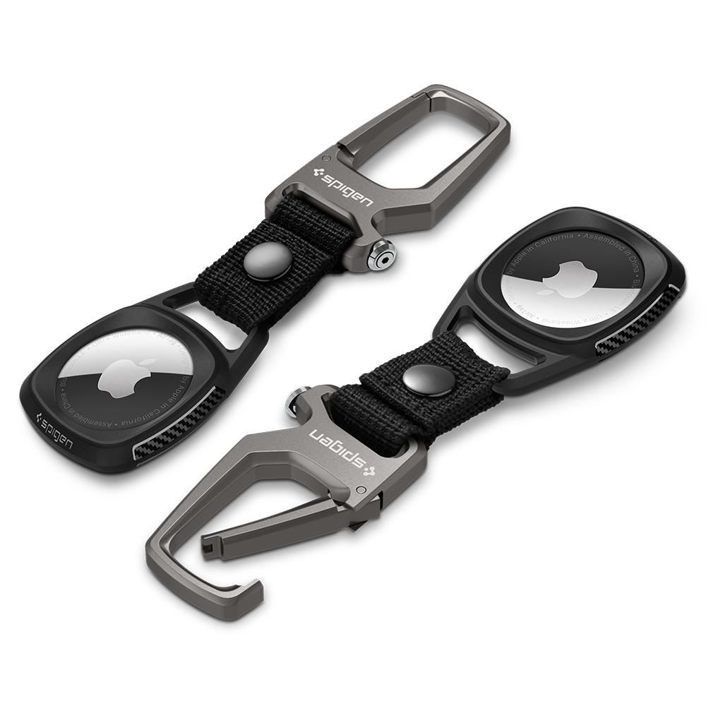 Spigen Rugged Armor, black - Apple AirTag (2)